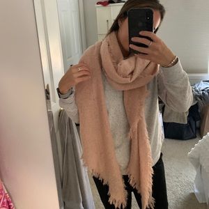Blush Pink Anthropologie scarf